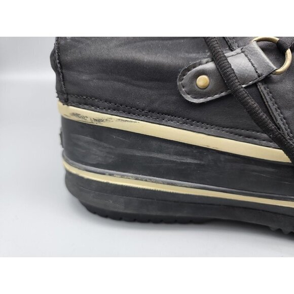 Womens Arctic Ridge Black Lace up Snow Boots women's 9 - Picture 2 of 8